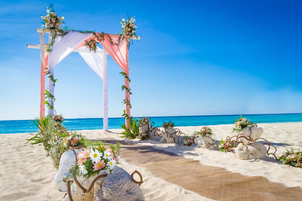 Celebrar bodas playa